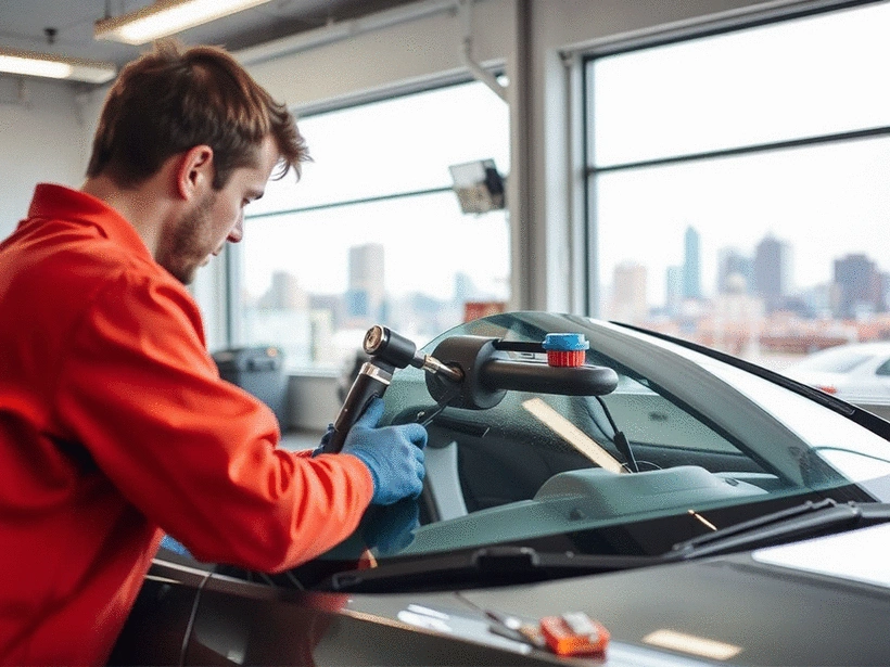 Windshield Repair Near Downtown El Paso, El Paso